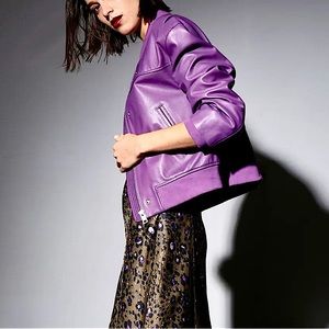 NWT Walter Baker Jessah Leather Jacket Size Various